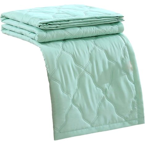Couette Été - 98 % Coton 2 % Spandex - Légère Respirante Lavable Machine - Pour Lit Canapé Voiture Voyage - 1 Pièce (1/5)