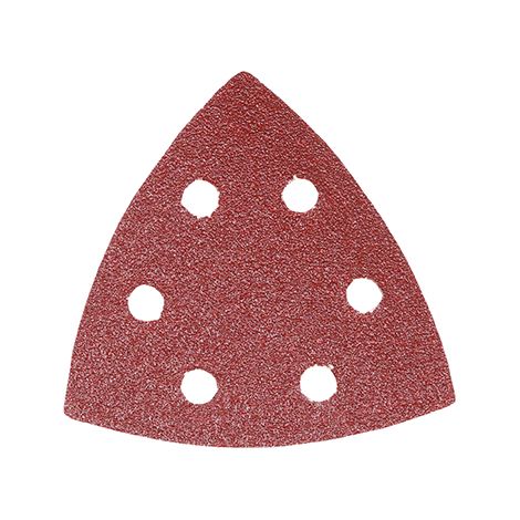 TIMCO Delta Sanding Pads 60 Grit Red - 95 x 95mm