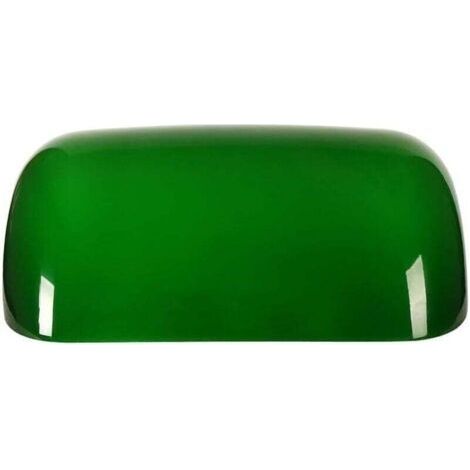 Abat-jour de rechange en verre pour lampe de bureau (vert) (1/5)