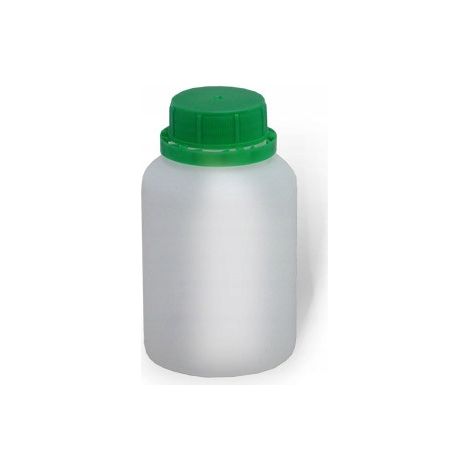 Bouteille en plastique de 250 ml - avec graduation, bouchon et opercule