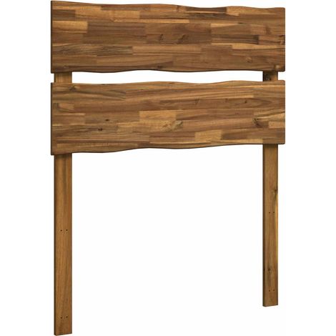 Live Edge Headboard ROSTOCK Natural 75 cm Solid Acacia Wood vidaXL (1/5)