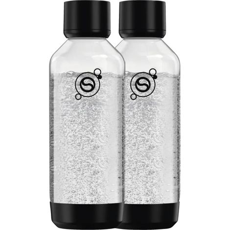 2er-Set wiederverwendbare Flaschen - SODASTREAM - Refresh - 1 L - spülmaschinenfest - BPA-frei