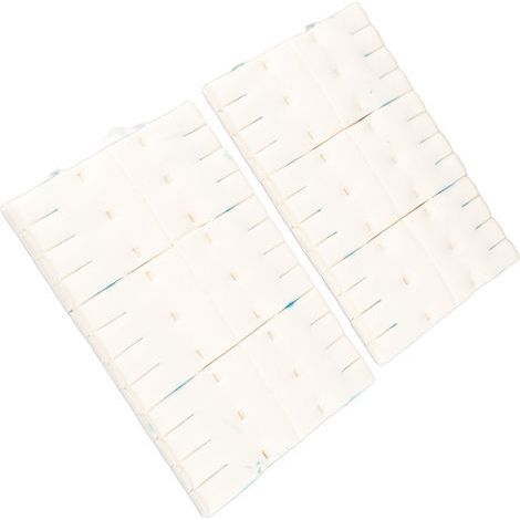 12 Stück Einweg-Ersatzbürsten für WC-Bürsten (Modell 3061), Farbe: Zitrone (1/5)