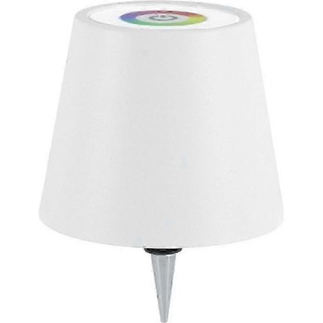 Lampe bouteille sans fil avec modes RGB et variation d'intensité progressive - Abat-jour LED rechargeableWhite (1/5)