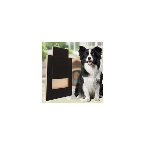 Griffoir pour chien, en bois, noir
