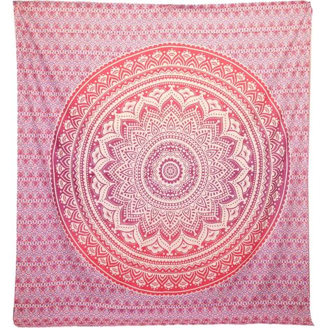 Tapiz  Pared / Pareo - Mandala - Morado
