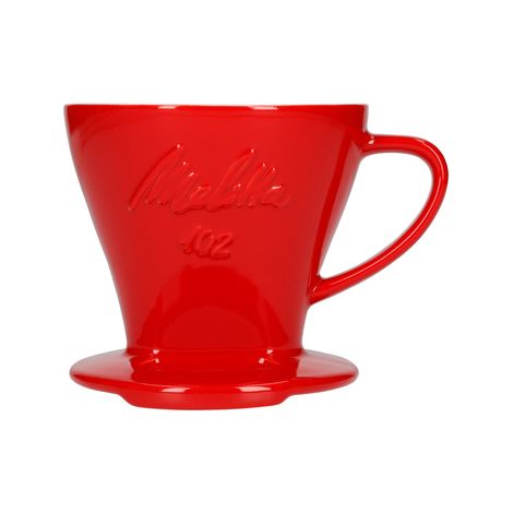 Goutteur à café en porcelaine Melitta 102 - Rouge (1/5)