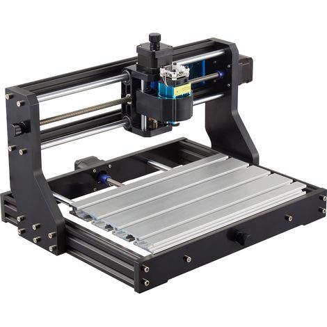 Mophorn – Graveur laser CNC 3018 Pro 500 mW – Surface de travail 300 x 180 x 45 mm – Contrôle GRBL – Pour gravure plastique, bois, acrylique, PVC