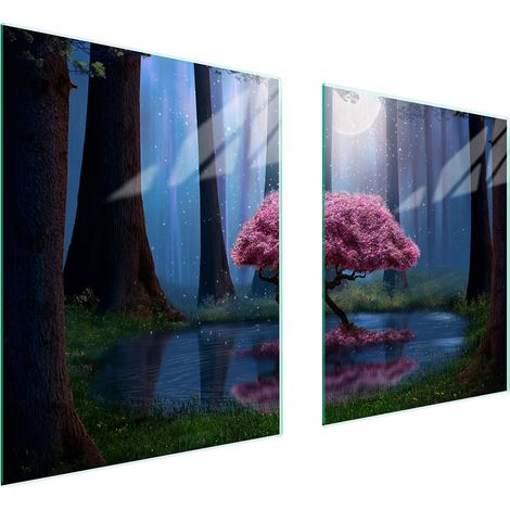 PIASTRA PROTETTIVA IN VETRO PER STUFA 85x52 TREE (1/5)