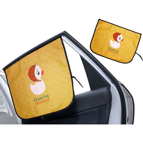 Cortina magnética para ventana de coche, pato