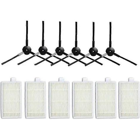 Filtre HEPA à brosse latérale pour aspirateur robot SilverCrest SSR 3000 A1 (1/2)