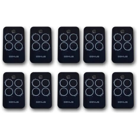 genius 10 x télécommande 4 canaux 433mhz jlc echo tx4 6100334 (1/3)