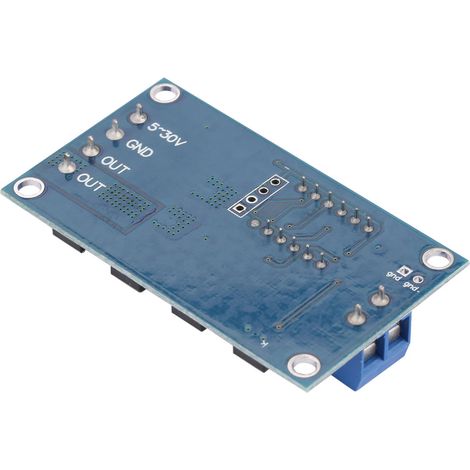 Interrupteur Temporisé à Impulsion 12V-24V, Module de Commande MOS Double, Cycle de Retard Réglable (1/5)
