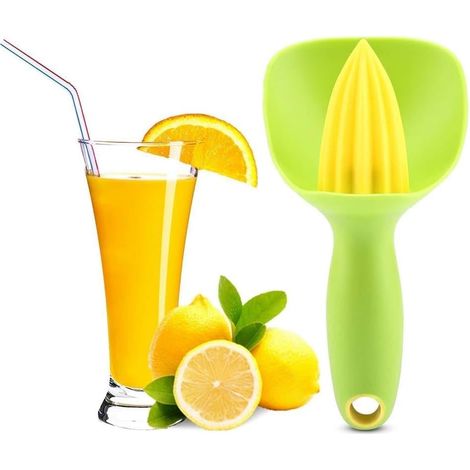 Ergonomische Zitruspresse für Limetten und Orangen (GRÜN)