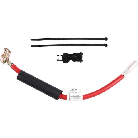Câble positif de batterie automobile compatible avec BMW E90 E91 E92, câble de protection des fils de batterie 61129312133 (1/5)