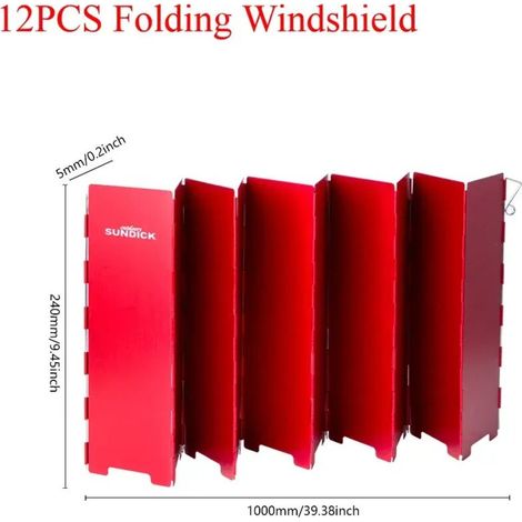 9/10/12 Plaques Pare-vent pour réchaud à gaz, en alliage d'aluminium, pliable, pour réchaud de camping extérieur, brûleur, écran coupe-vent, réchauds de cuisson portables