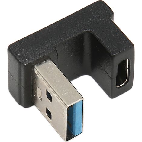 Adaptateur USB Type C Mâle-Femelle 10 Gbps, Connexion Rapide pour Chargeur Secteur et Power Bank (1/5)