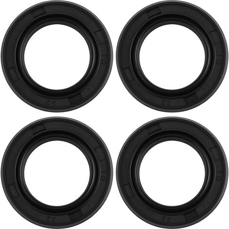 Nitrile Lip Seal (Pack of 4) 53015 55523 Compatible with Hydro-Gear Lawn Mowers and Garden Equipment (1/5)