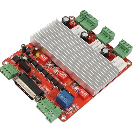 Lot de 3 Cartes Driver Moteur Pas à Pas TB6560 4 Axes Optocoupleur Isolé pour CNC Graveuse 3 Axes Contrôleur Stepper 12V-36V (1/5)