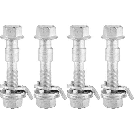 Boulon De Camber Réglable - 4 Pièces - Diamètre 16 mm - Résistance Matérielle Classe 10.9 - Pour Alignement Des Roues (1/5)