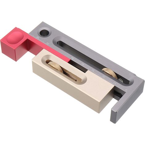Fantablau Table Slot Adjuster Mortaise Tenon Outil de travail du bois mobile (1/5)