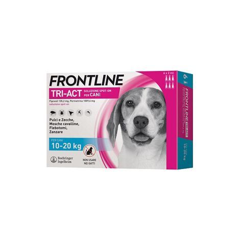 FRONTLINE TRI-ACT 10-20 KG 6 PIPETTE OFF. SPECIALE- FRONTLINE- 1,0 pz