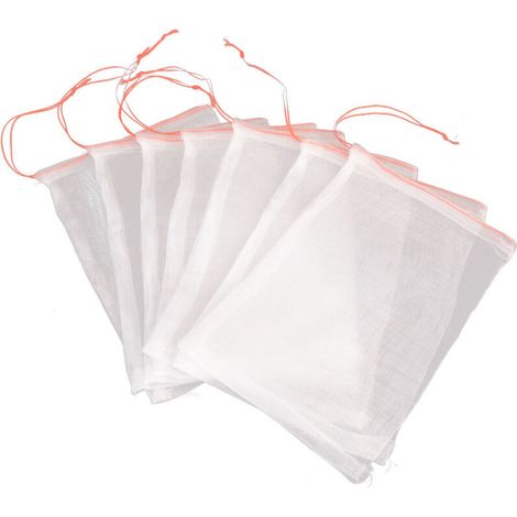 Set di 20 sacchetti protettivi in nylon per frutta, 35x25 cm, sacchetti protettivi per uva, rete protettiva per orto e giardino -Crezuo