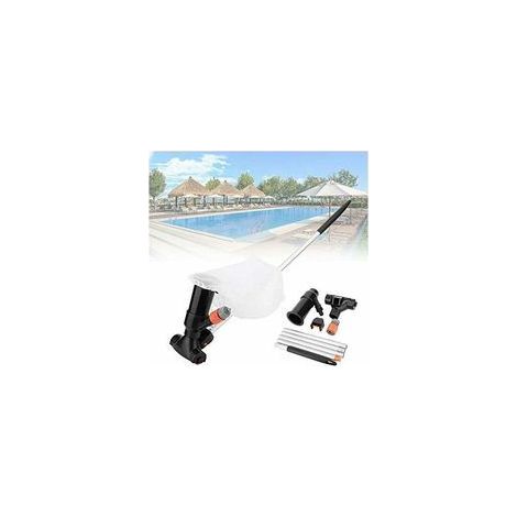 Nettoyeur de piscine portable, aspirateur sousmarin, 5 pièces, connecteur d'aspiration, outil de nettoyage portable amovible (1/5)