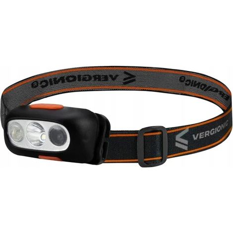 Lampe frontale LED rechargeable avec détecteur de mouvement