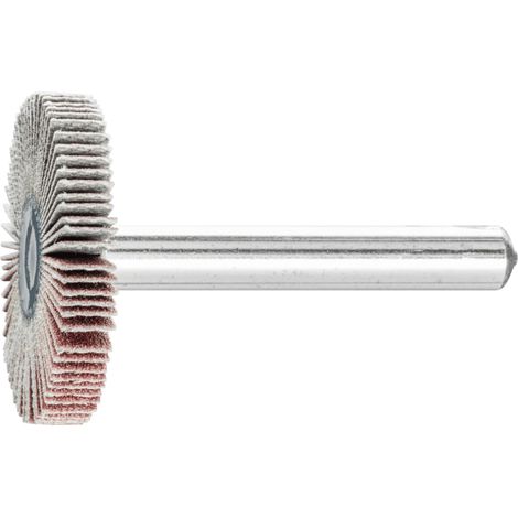 PFERD TOOLS Korund Fächerschleifer F Ø 30x5 mm Schaft-Ø 6 mm A240 für Feinschliff und Finish 10 Stk (1/5)