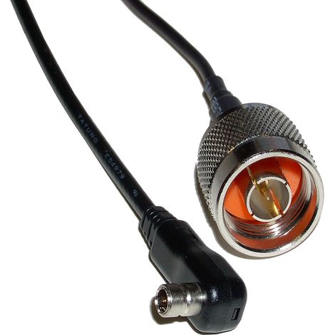 BeMatik - Cable RG-174RF 20cm (MS-151-C-LP-Macho/N-Macho)