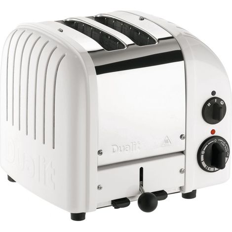 Tostadora de 2 rebanadas, 1200 W, blanca - 27033 - Dualit -