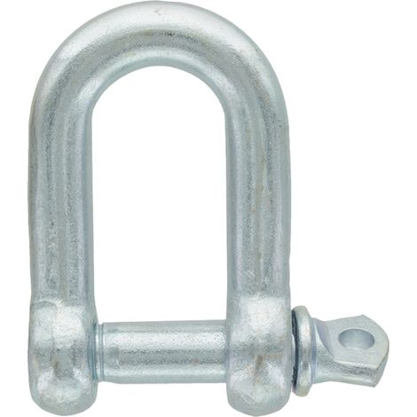 Gerader Schäkel Typ D 22 x 84 x 44 mm fi 22mm 1,5t (1/2)