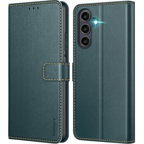 Samsung Galaxy A25 5G Handyhülle Leder Klapphülle Kartenschlitzen (1/5)