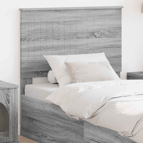 Headboard Grey Sonoma Engineered wood vidaXL (1/5)