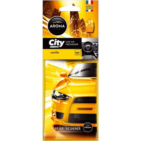 Ambientador Aroma CAR City Card vainilla