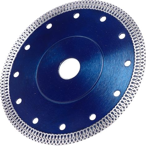 Lame de scie circulaire diamantée de 150 mm de diamètre pour meuleuses d'angle (rainurage, meulage et découpe). (1/5)