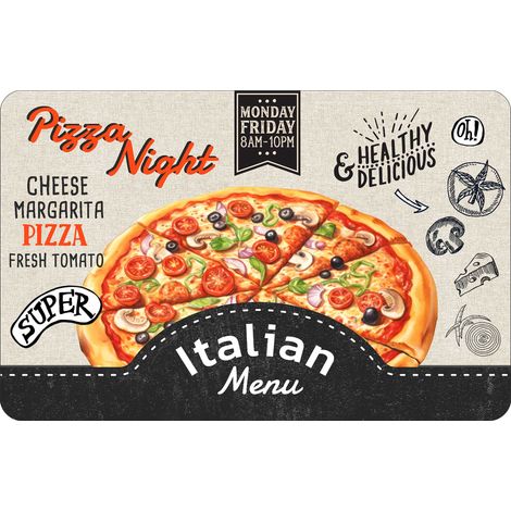 Set de table 28 x 44 cm Pizza