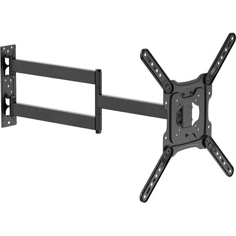 AISENS Eco Support pivotant, inclinable et réglable pour moniteur/télévision 35kg from 23"-65", noir