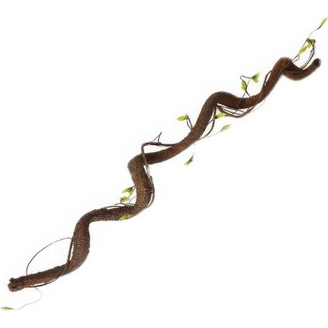 Branches et vignes artificielles 200 cm – Tronc de plantes artificielles avec feuilles pour décoration de maison et jardin (1/3)
