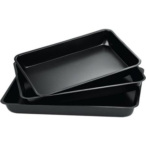 Teglie rettangolari da forno, 3 pezzi Kinghoff KH-4199