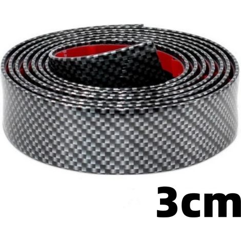 (10 m,3 cm) Autocollants de voiture anti-rayures,protection de seuil de porte,film de protection en fibre de carbone pour pare-chocs,accessoires auto