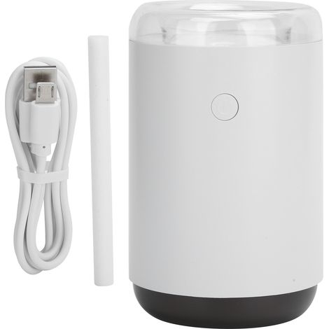 Humidificateur d'air portable USB - Purificateur avec brumisateur et aromathérapie pour bureau et maison - Blanc (1/5)