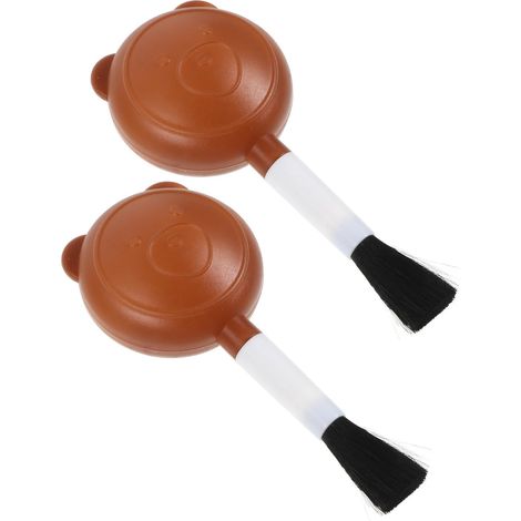 Souffleur d air pour Objectifs Photo et Plantes Succulentes 2 pièces Brosse Douce en Plastique Nettoyeur Compact pour Claviers et (1/4)