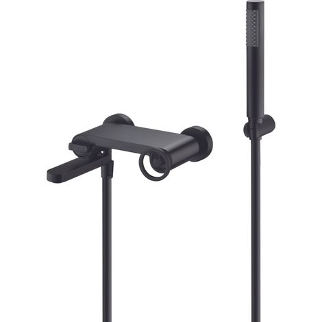 Rubinetto per lavabo alto in ottone, Rubinetto monocomando a canna lunga - Rubinetto per bagno alto colore cromo (1/3)