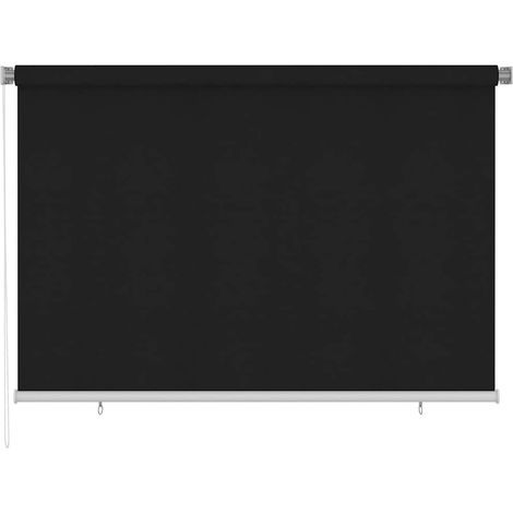 Maison Exclusive - Store roulant d'extérieur 225 (l) x 140 (H) cm noir (1/5)