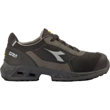 Chaussure de sécurité noir légère DIADORA SHARK STA IMP LEAT LOW S3S FO SR SC ESD - 181161C2680 43