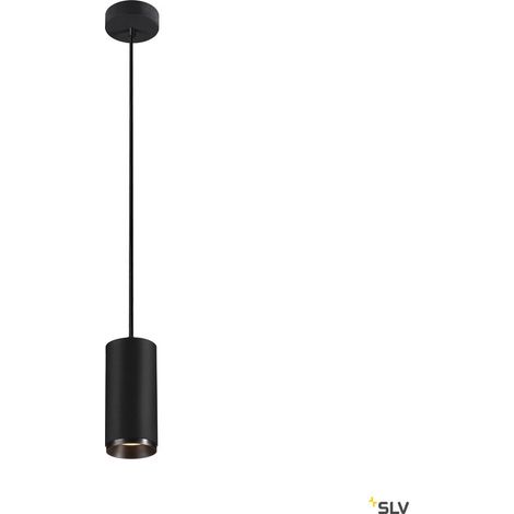 Suspension LED NUMINOS® M intérieur noir/noir LED 201W 60° UGR  22 - SLV - 1004252 (1/4)