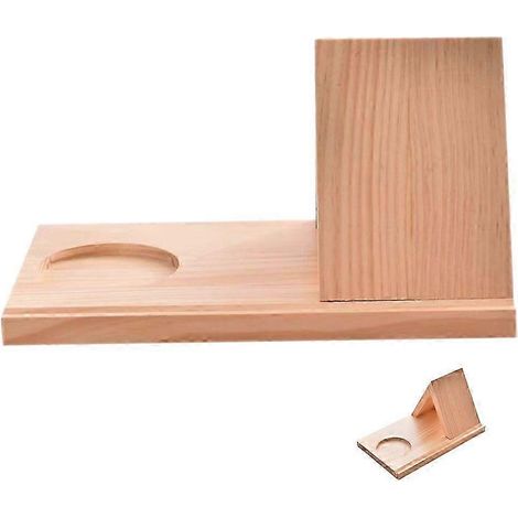 Étagère triangulaire en bois multifonctionnelle 2 pièces pour le rangement de livres (2026) (1/5)