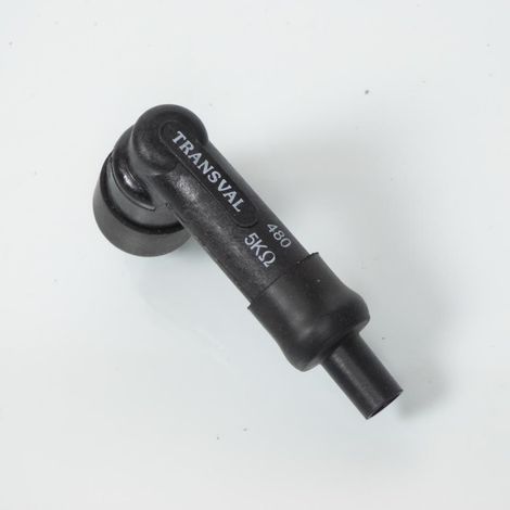 Zündkerzenstecker transval 480 90° schwarz 5KOhms für Zweirad (1/5)